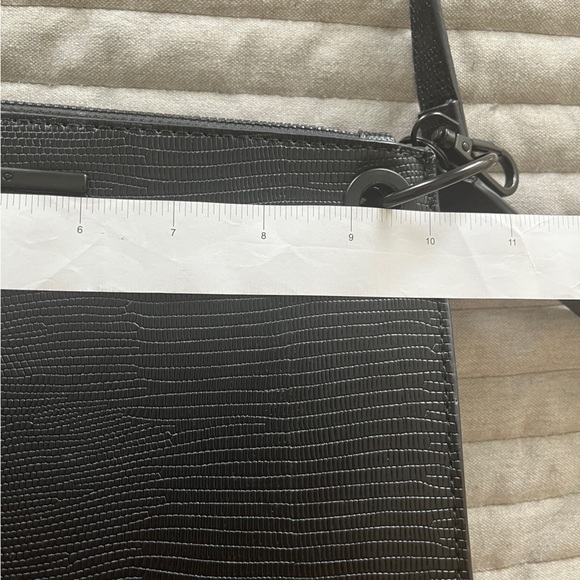 ALDO Black Textured Shoulder Bag - Picture 11 of 12